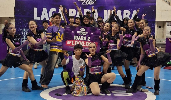 SIXSTAR SMAN 6 Kota Malang Raih Juara 2 Dance Competition AXIS Nation Cup 